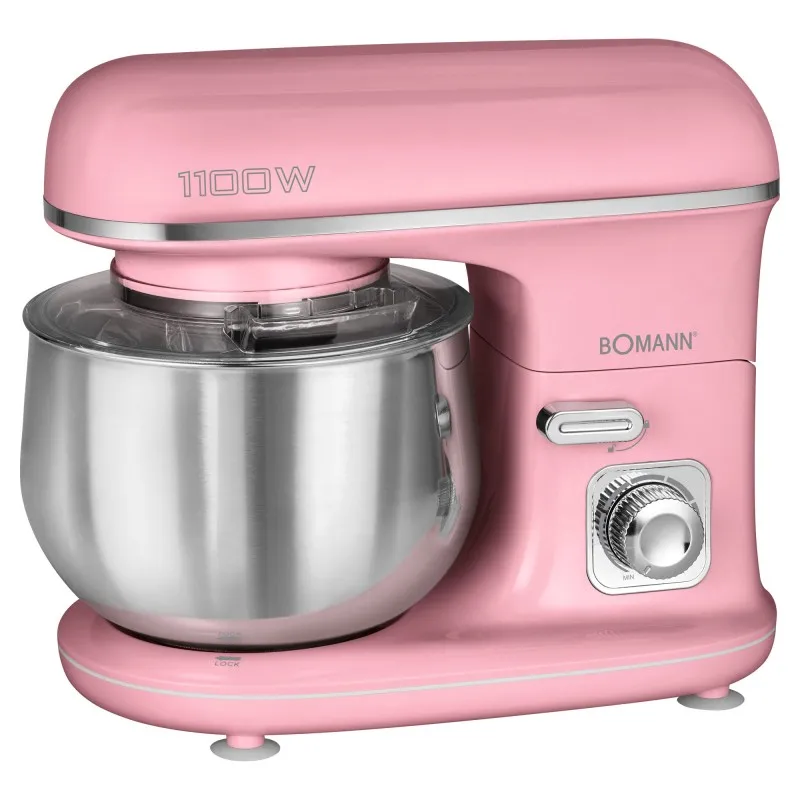 Планетарний міксер Bomann KM 6030 CB Pink: універсальне рішення для будь-якої кухні